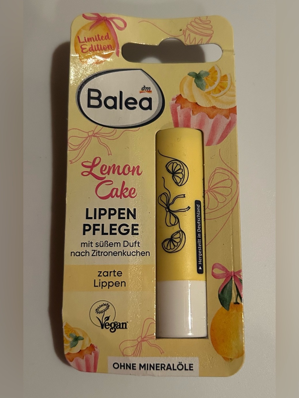 Balea Germany Lemon Lover Bundle Hand Cream Vitamin C Mask Lip Balm Import NWT - Picture 6 of 8